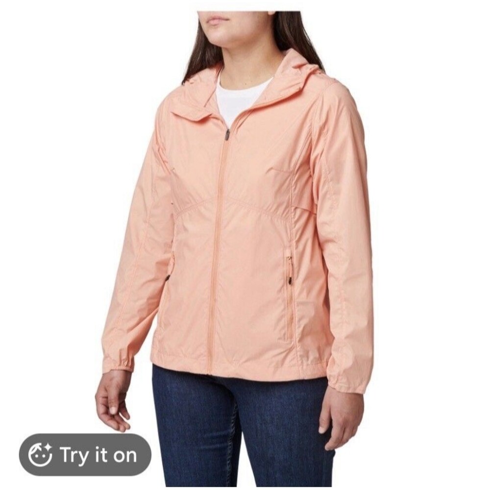 5.11 Tactical Jacket Womens XSmall  Hooded Windbreaker Zip Pockets Rain